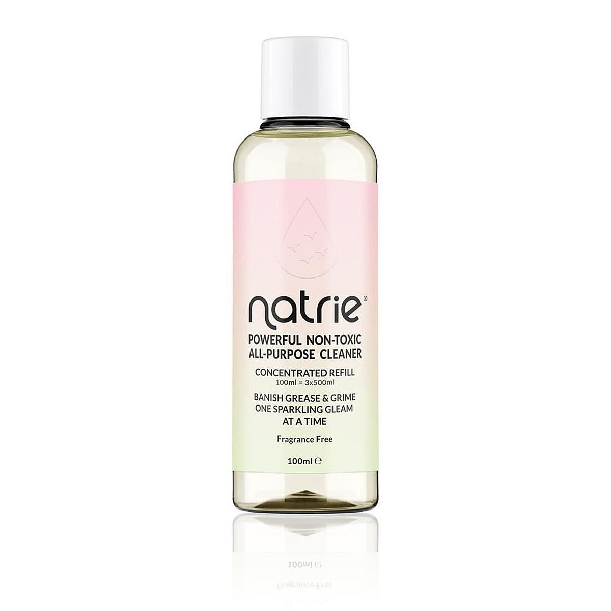 Natrie All Pur pose Cleaning Concentrate Fragrance Free 100ml Refill