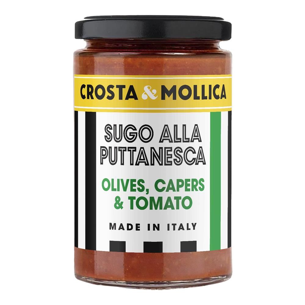 Crosta Mollica Sugo all' Puttanesca Pasta Sauce 340g