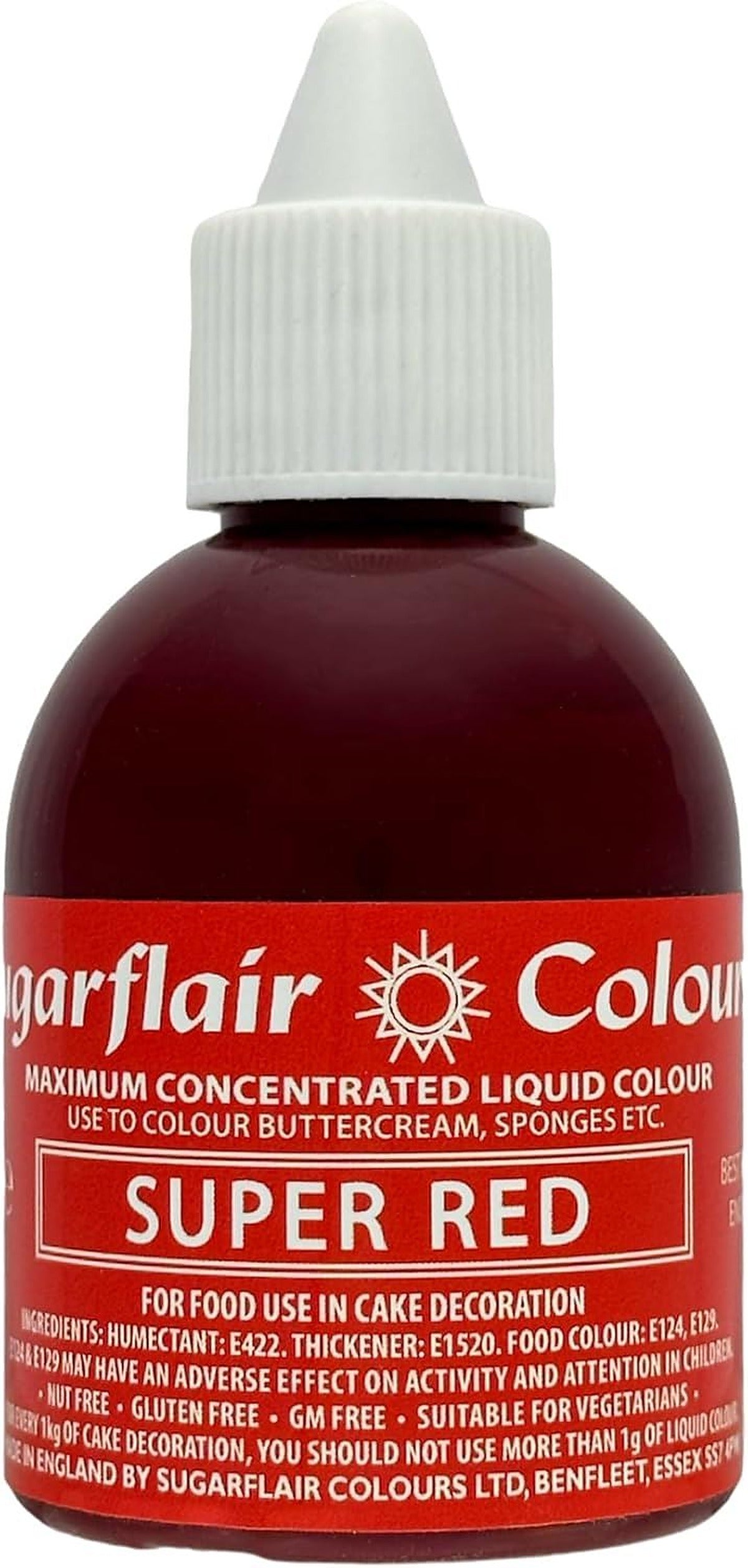 Sugarflair Maximum Concentrated Liquid Colouring 60ml - All Colours - image 2