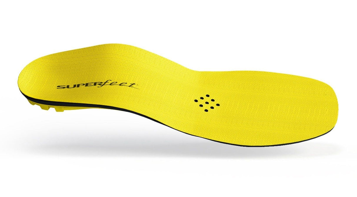 Superfeet Premium Insole Yellow Performance Support Skates Cycling Track Shoes