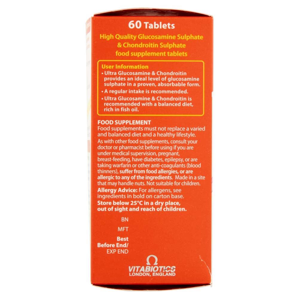 Vitabiotics Ultra Glucosamine & Chondroitin - 60 Tablets