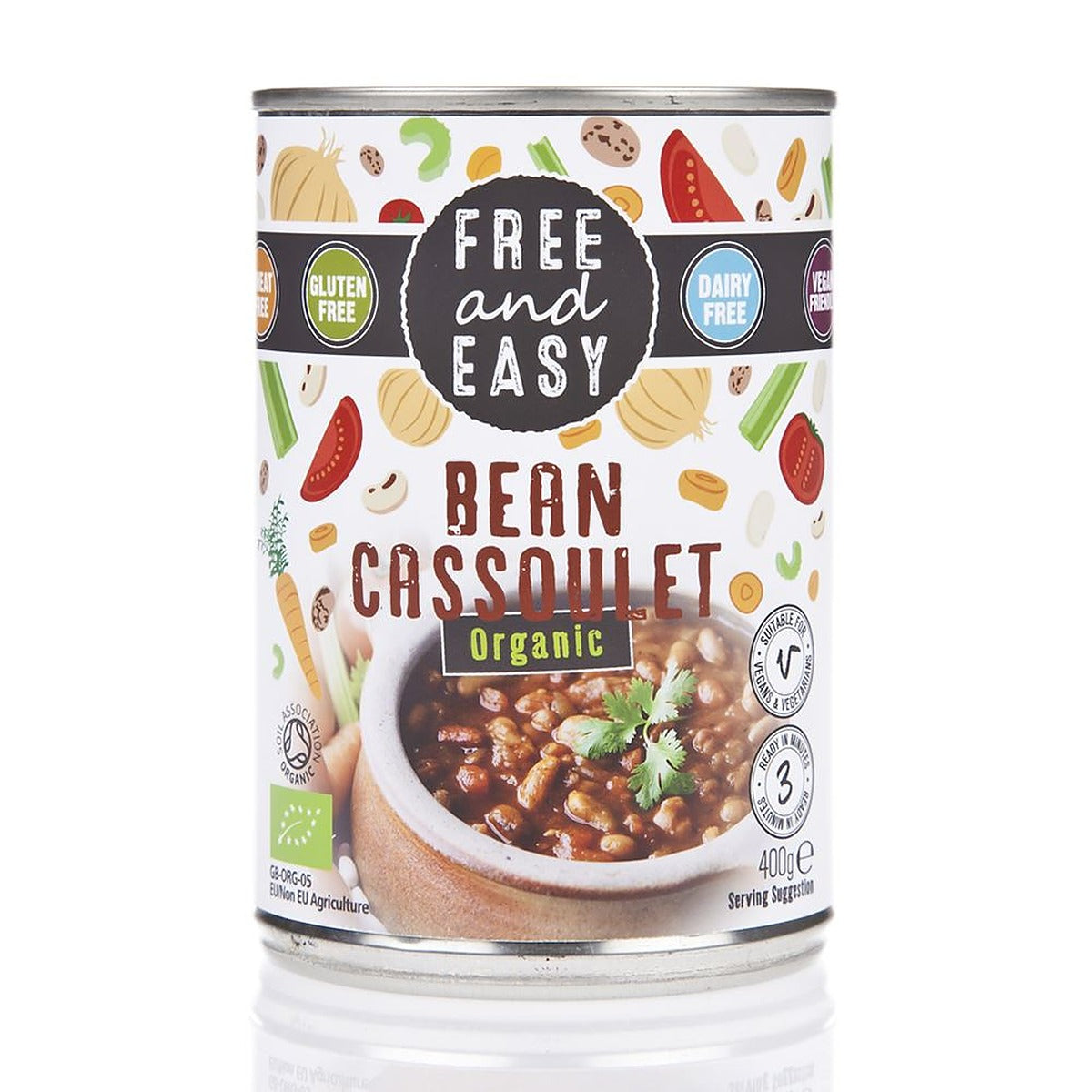 Free & Easy Organic Bean Cassoulet 400g