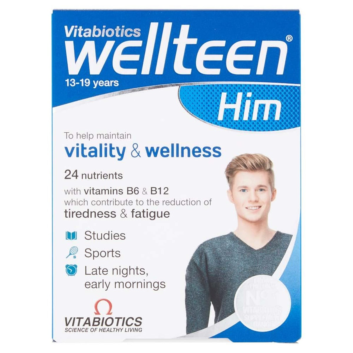 Vitabiotics Wellteen Him - 30 Tablets - image 2