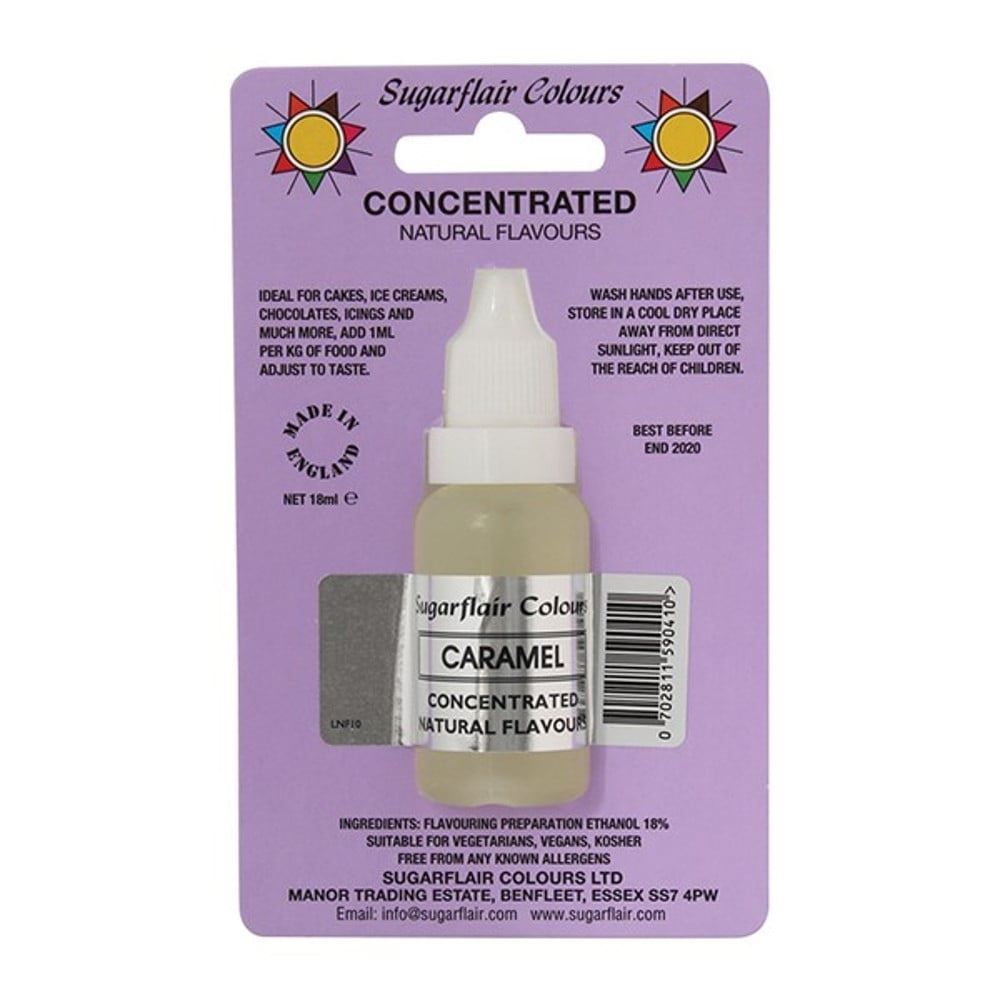 Sugarflair Concentrated NATURAL Food Flavours - 18ml
