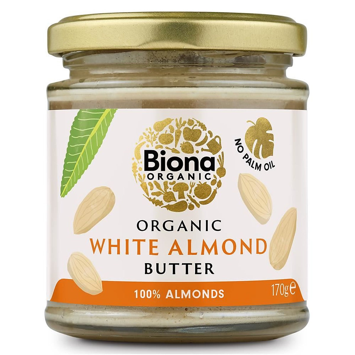 Biona Organic White Almond Butter 170g