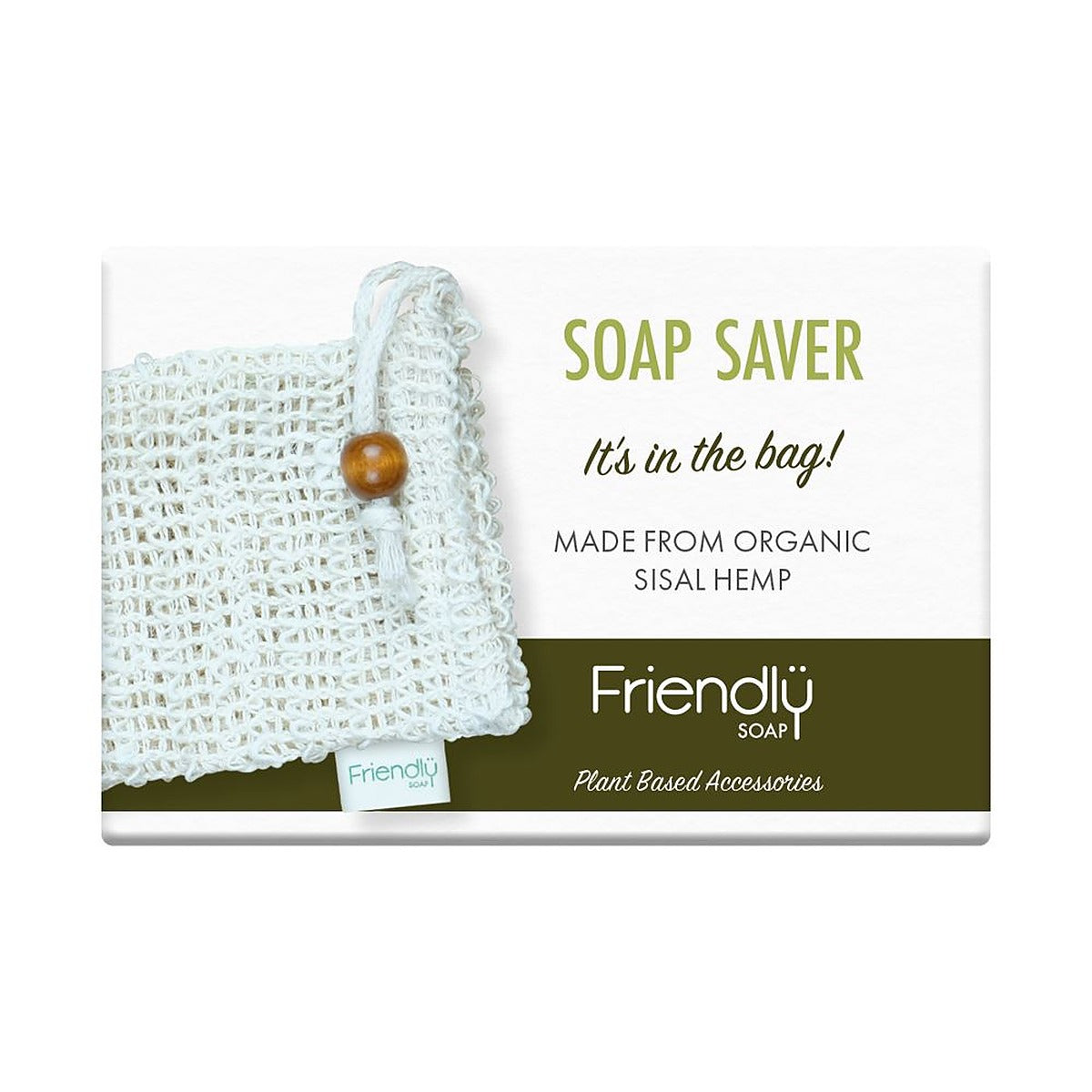 Friendly Soap Organic exfoliating hemp-sisal soap saver 1 unit