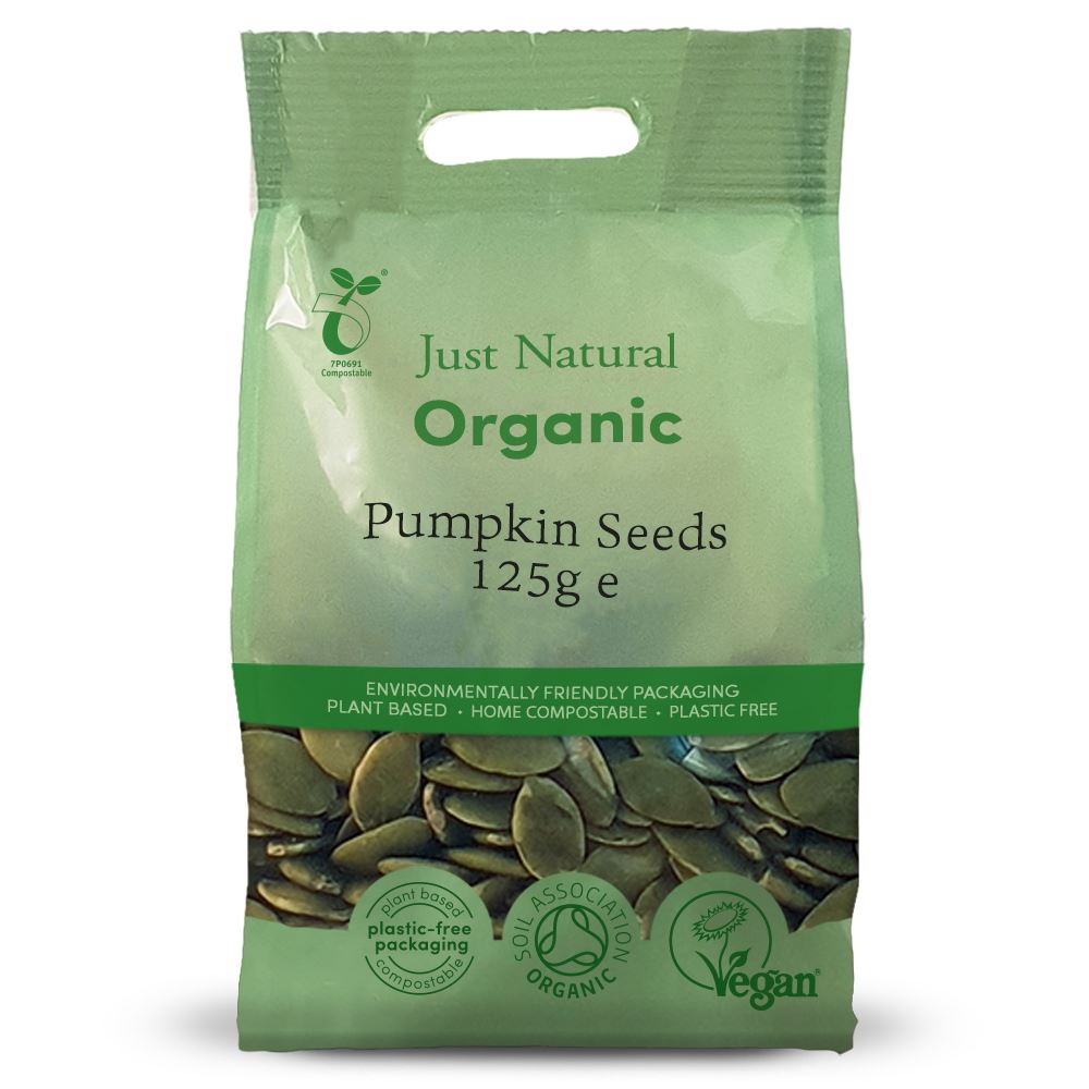 Just Natural Organic Organic Pumpkin Seeds 125g