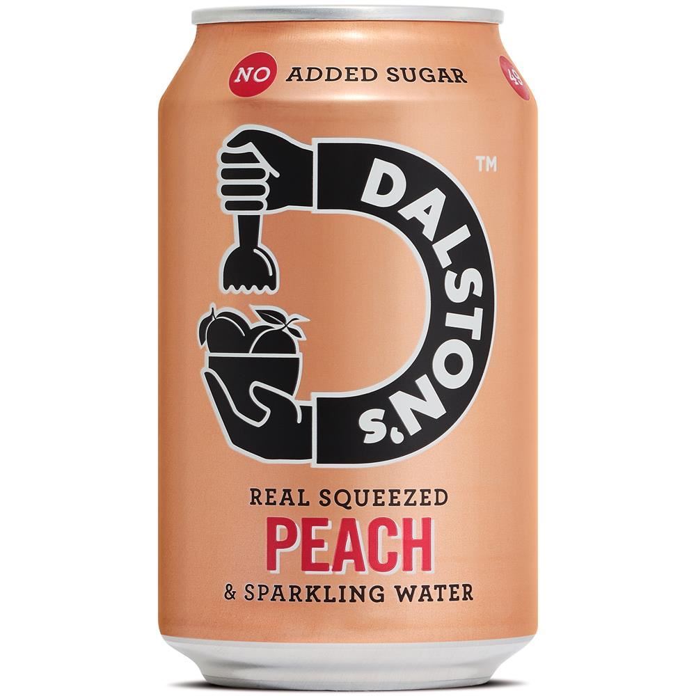 Dalston's Peach Soda 330ml - 6 Pack