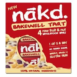 Nakd Bakewell Tart 4x35g Bar