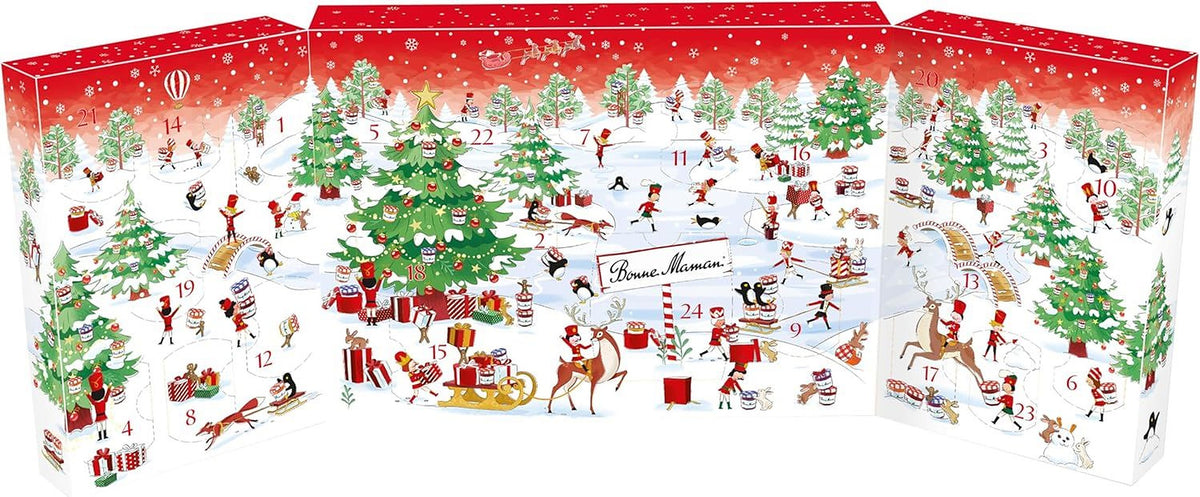 Bonne Maman Spreads Advent Calendar - 23 Mini Jars and 1 Gift - image 6