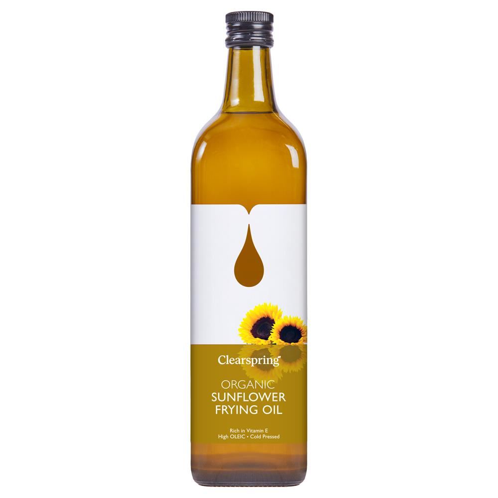 Clearspring Organic Sunflower Frying Oil 1L