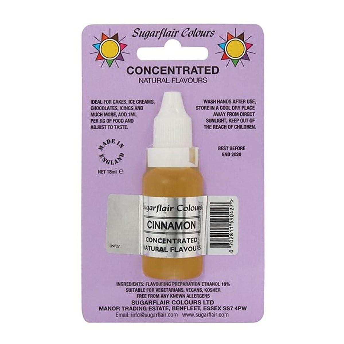 Sugarflair Concentrated NATURAL Food Flavours - 18ml - image 34