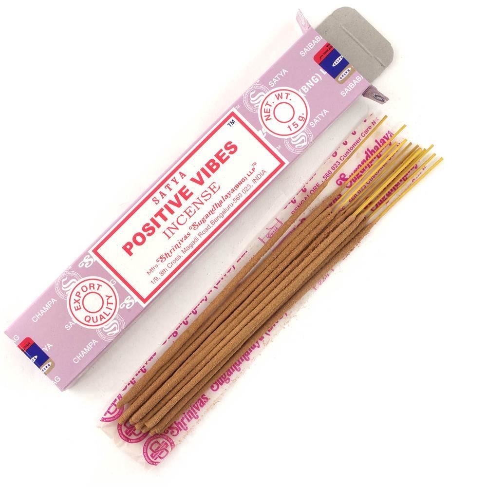 Satya Positive Vibes Incense sticks 15g - 6 Pack