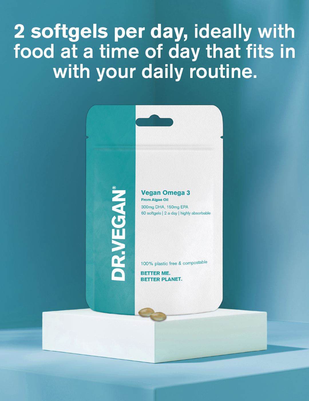 Dr. Vegan Vegan Omega 3 - 60 Softgels