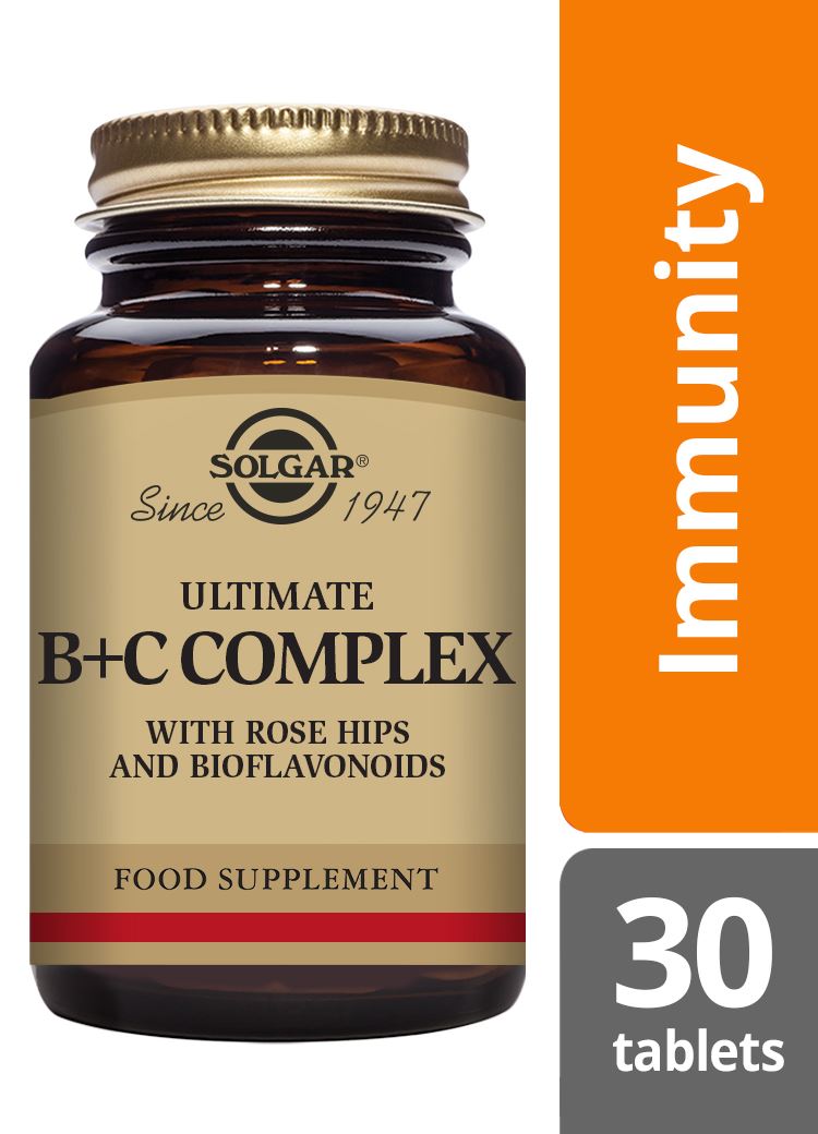 Solgar Ultimate B+C Complex - 30 Tablets