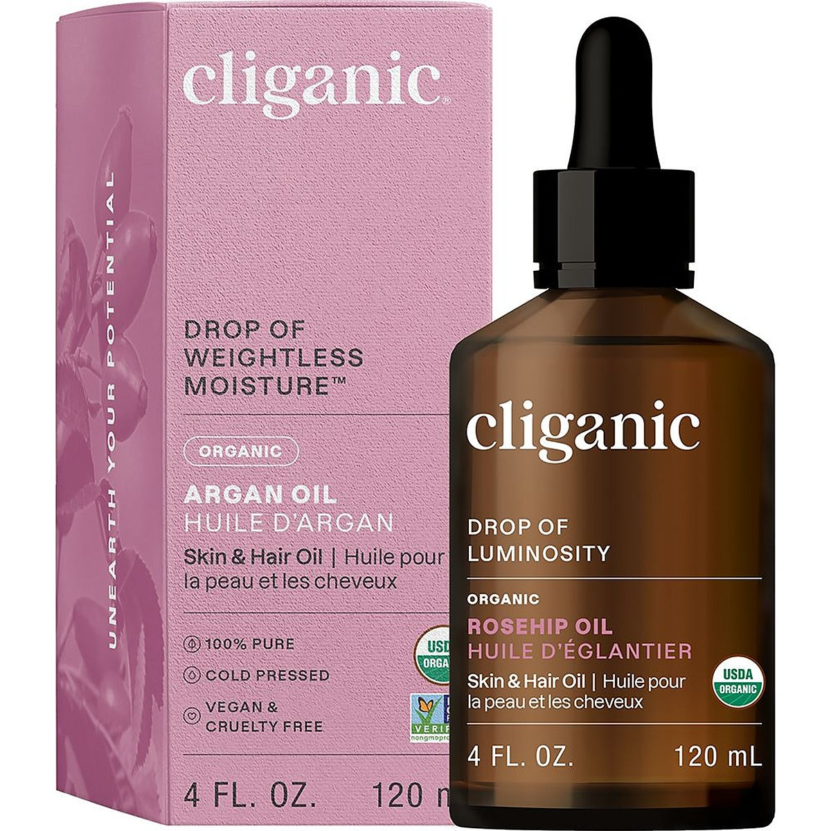 Cliganic Organic Rosehip Oil 4oz