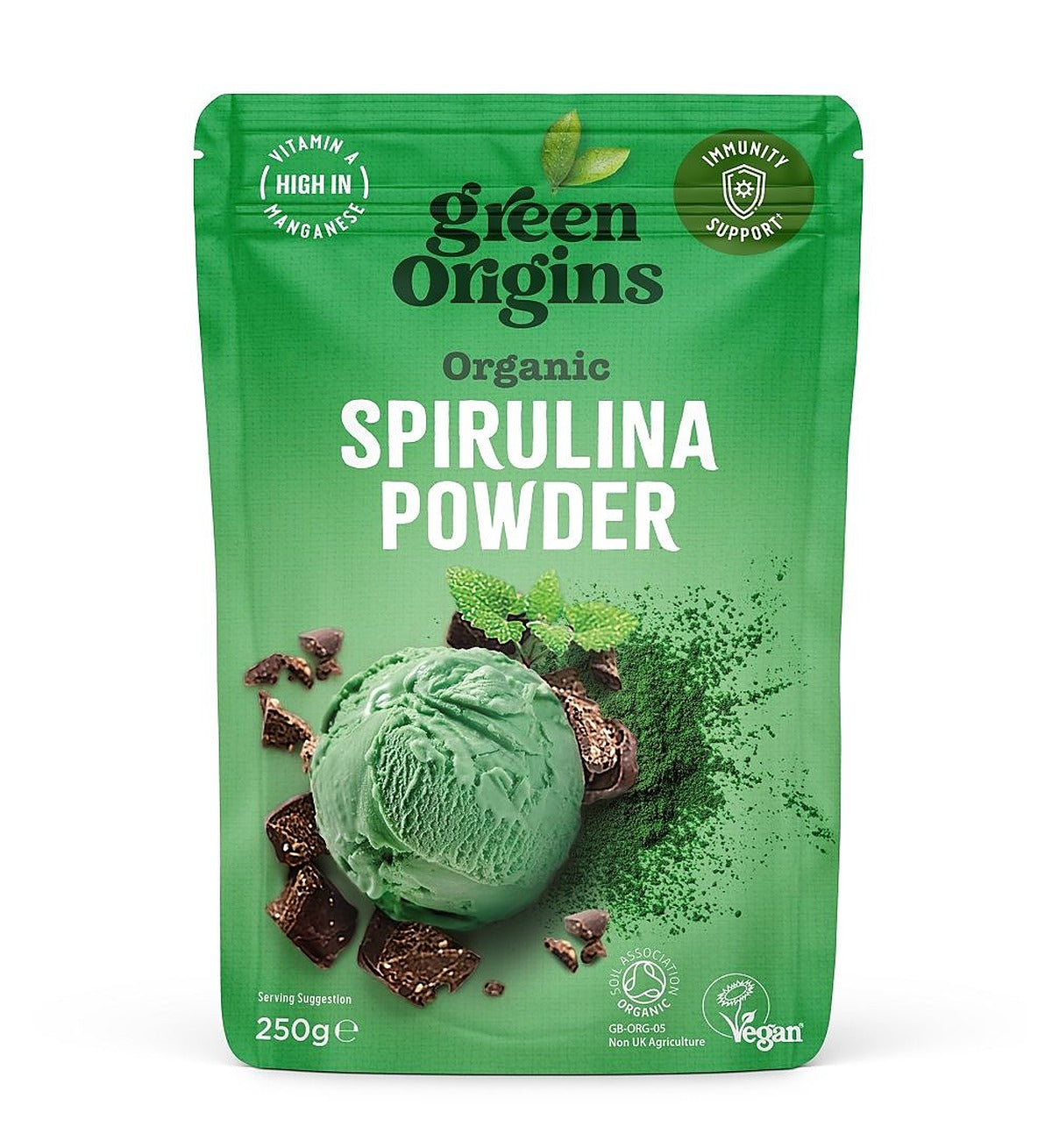 Green Origins Organic Spirulina Powder 250g