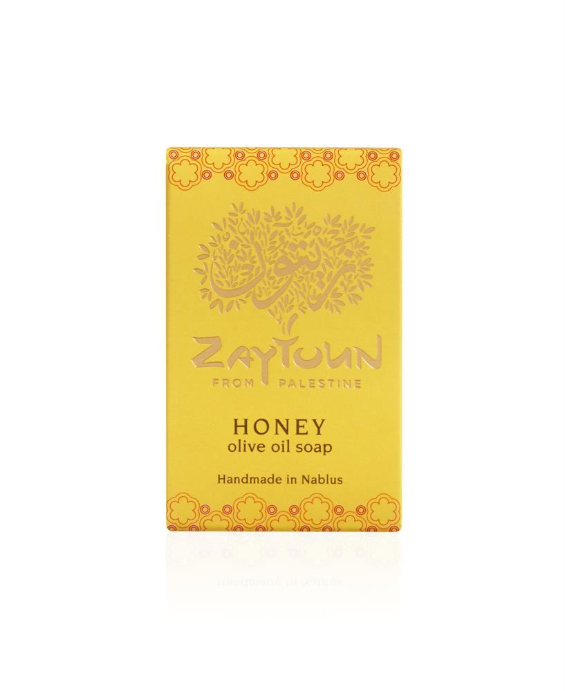 Zaytoun Olive Oil Soap Bar With Honey 100g