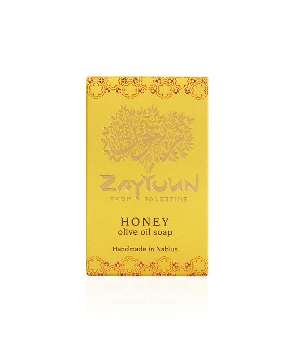 Zaytoun Olive Oil Soap Bar With Honey 100g
