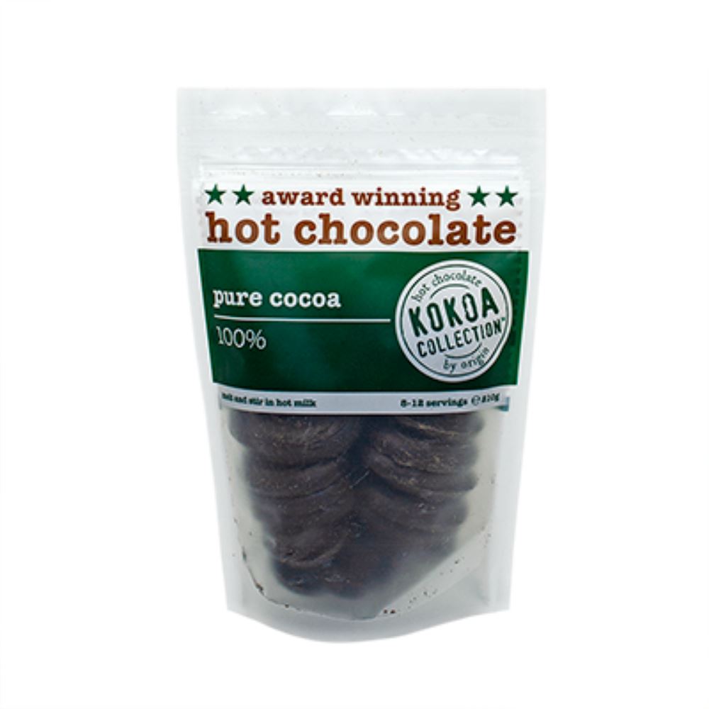 Kokoa Pure 100% Hot Chocolate 210g