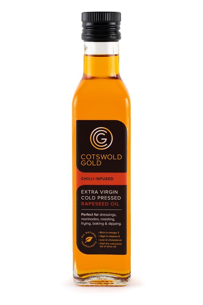 Cotswold Gold Chilli Rapeseed Oil 250ml