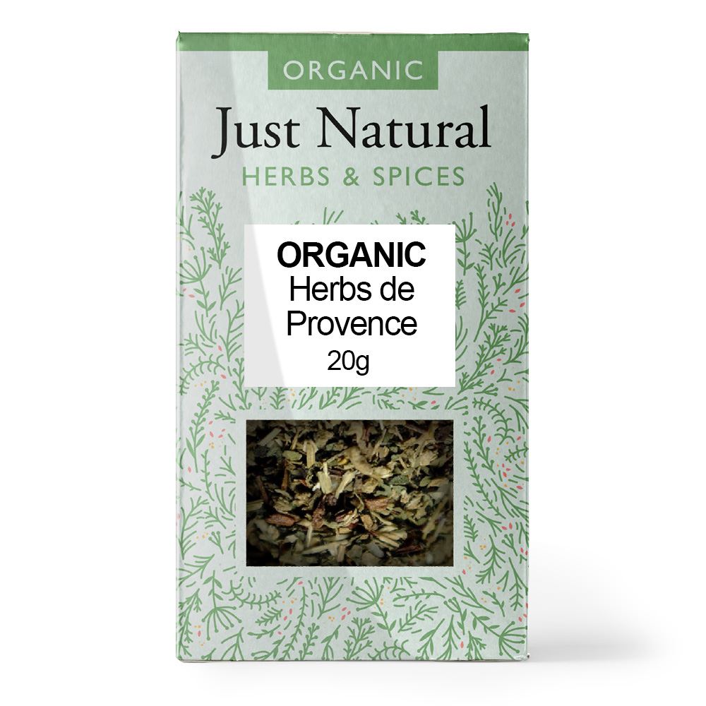 Just Natural Herbs Organic Herbes De Provence (Box) 20g