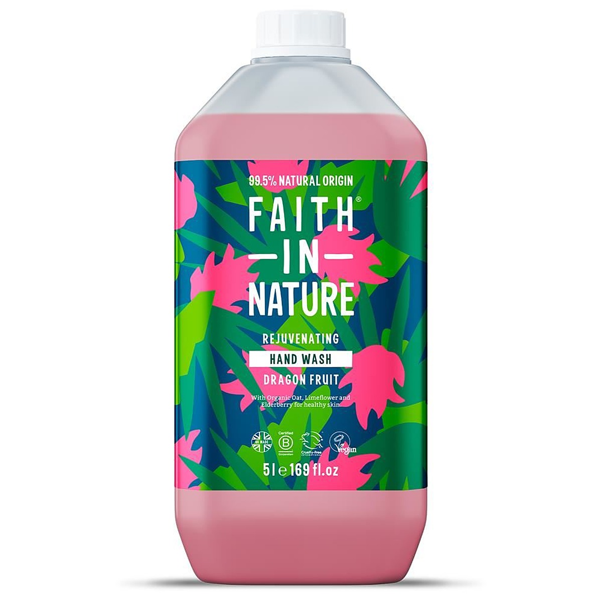 Faith in Nature Dragon Fruit Hand Wash 5 Litre