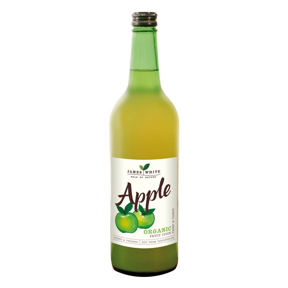 James White Organic Apple Juice 750ml