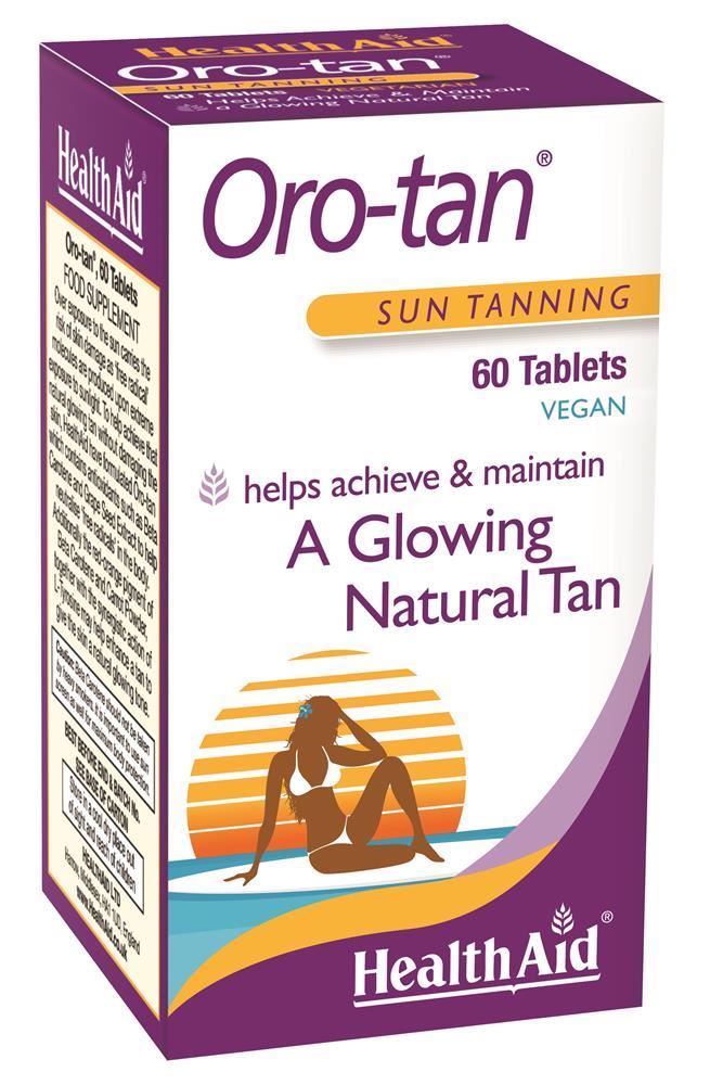 HealthAid OroTan Sun Tanning 60 Tablets