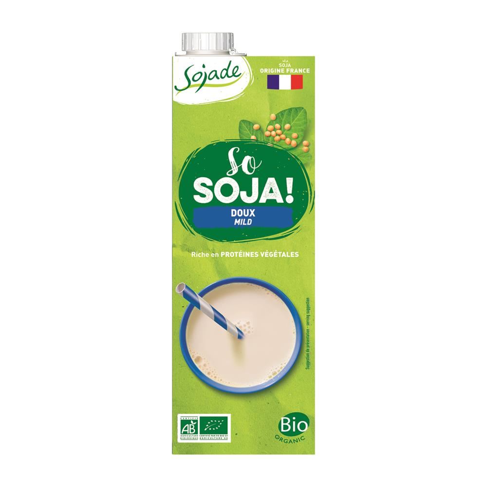 Sojade Organic Sweetened Soya Drink 1L