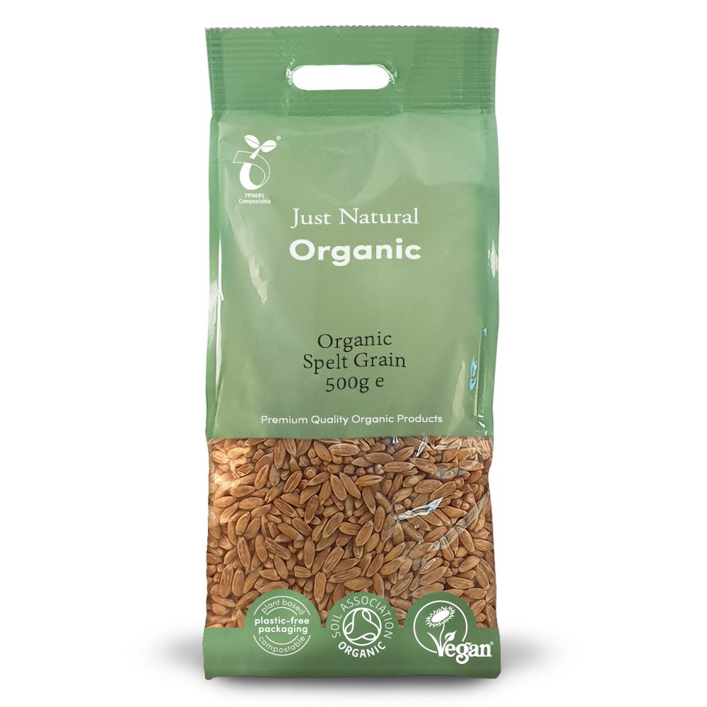 Just Natural Organic Organic Spelt Grain 500g