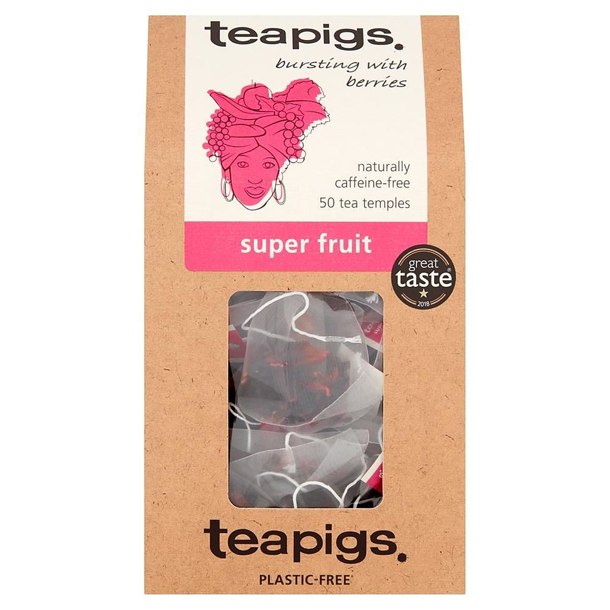 Teapigs super fruit 50 tea temples
