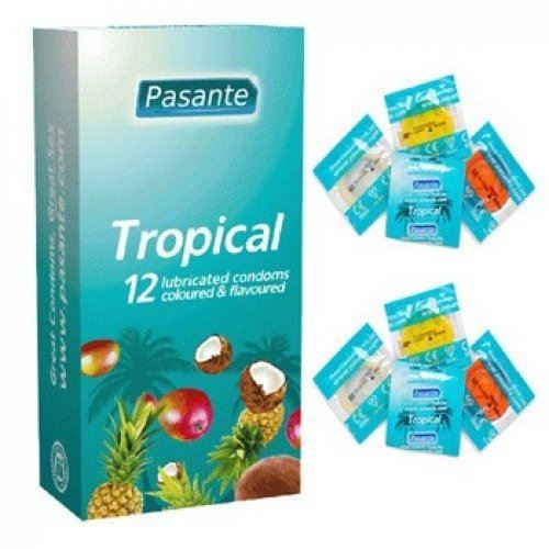 Pasante Tropical Flavoured Condoms - Available in 1