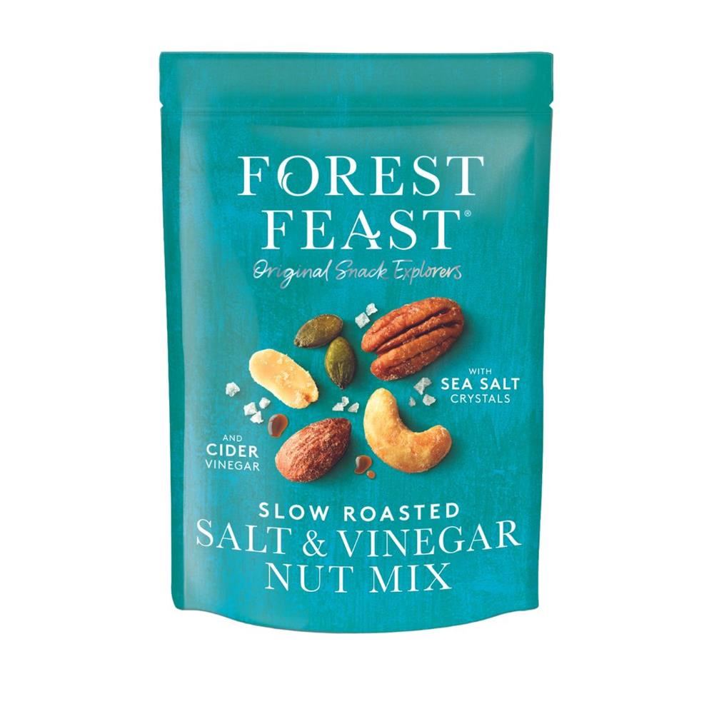 Forest Feast Sea Salt & Cider Vinegar Nut Mix 120g