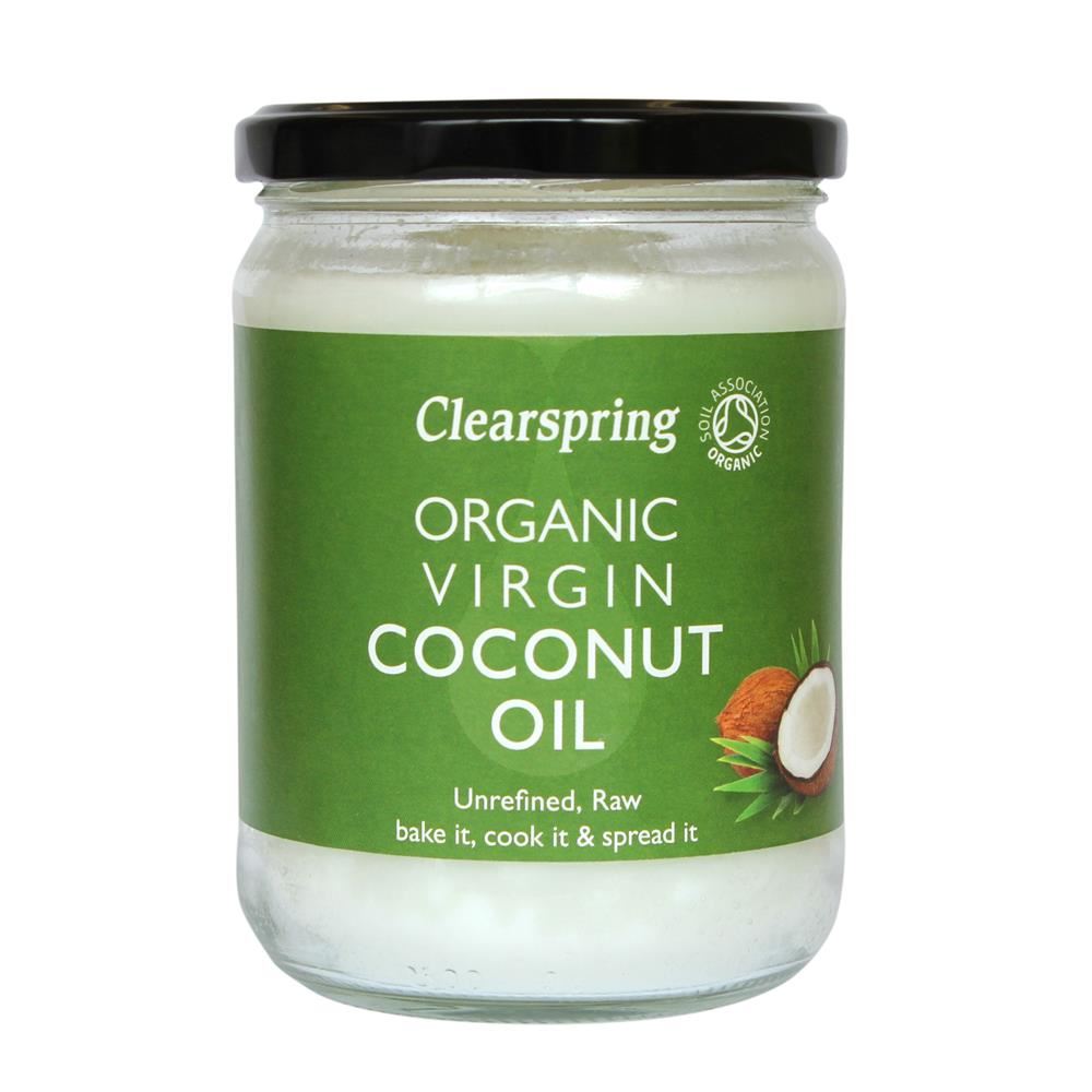 Clearspring Organic virgin coconut oil 400g