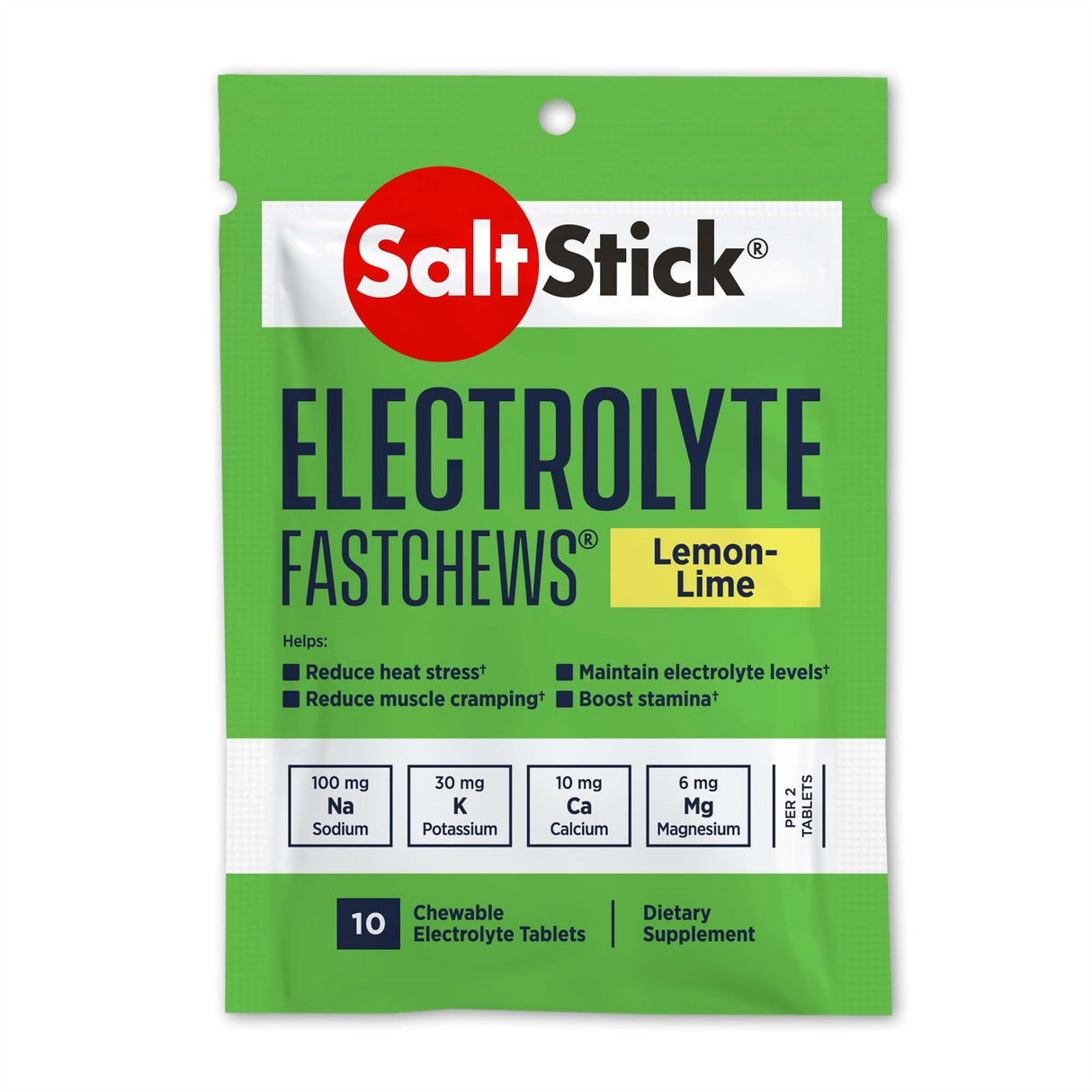 SaltStick Electrolyte FastChews - Pack of 10 - All Flavours
