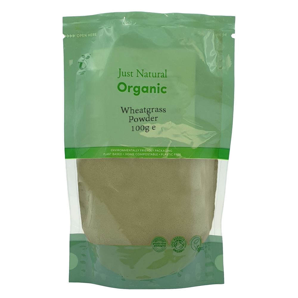 Just Natural Organic Organic Wheatgrass Powder 100g