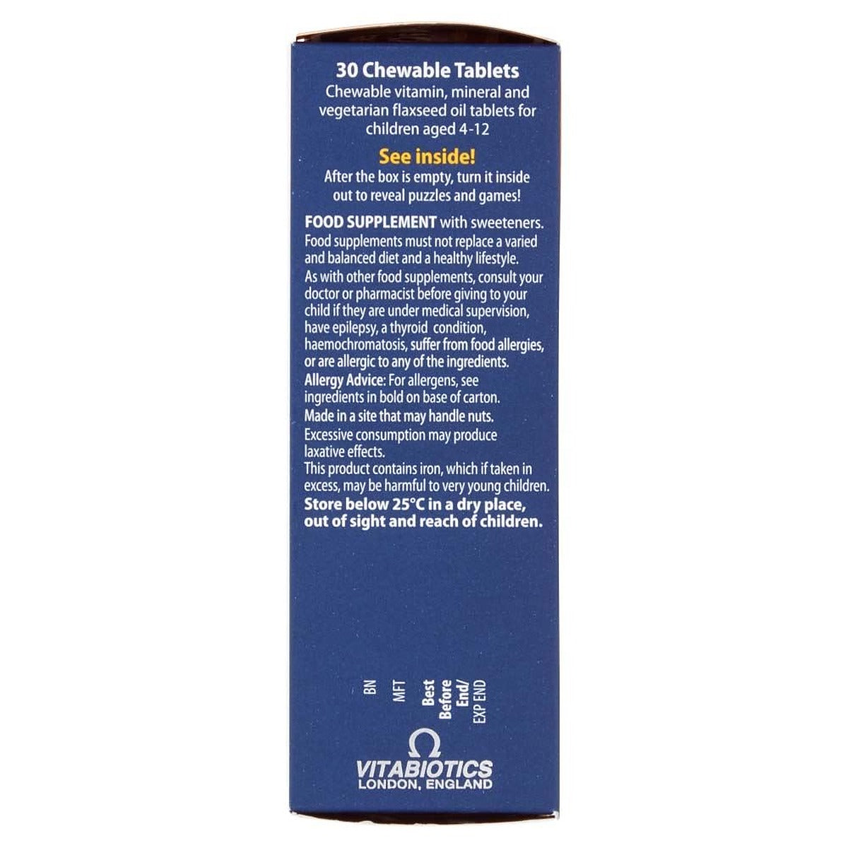 Vitabiotics Wellkid Multi-Vitamin Smart Chewable - 30 Tablets - image 3
