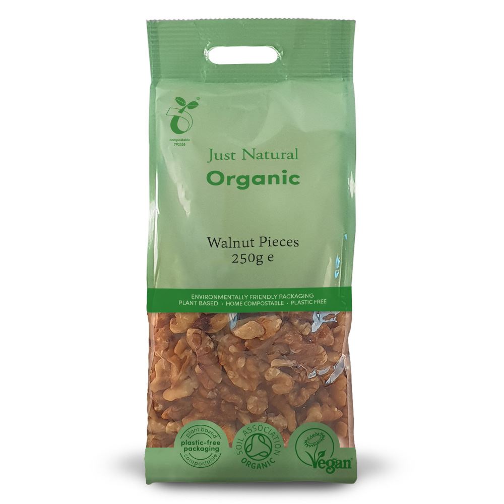 Just Natural Organic Organic Walnut Pieces 250g