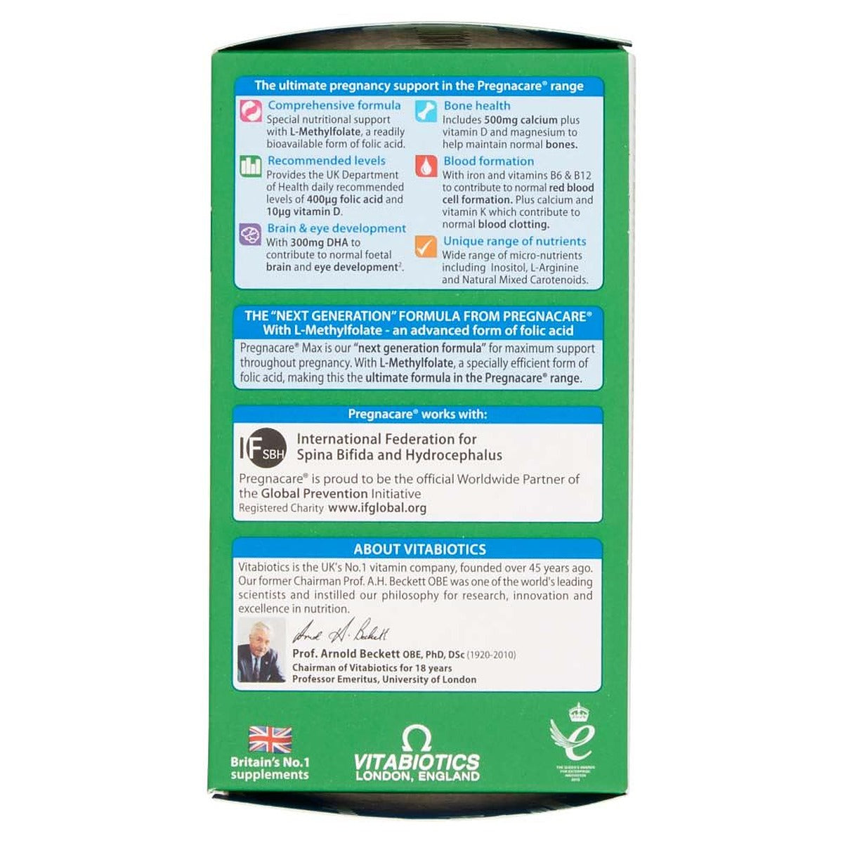Vitabiotics Pregnacare Max - 56 Tablets + 28 Capsules - image 3