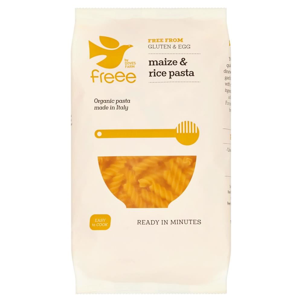 Doves Farm Gluten Free Organic Maize & Rice Fusilli 500g
