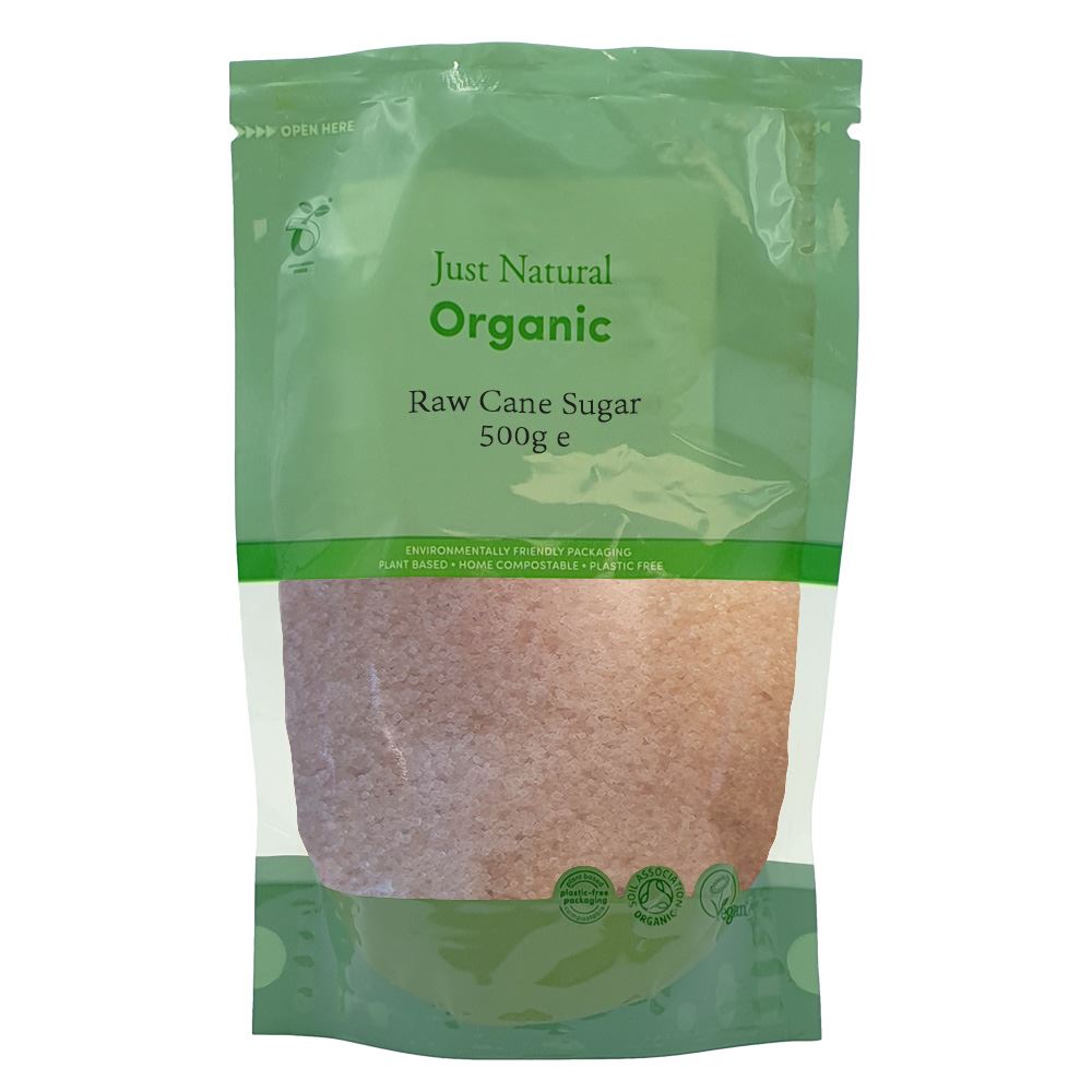Just Natural Organic Organic Raw Cane Sugar 500g