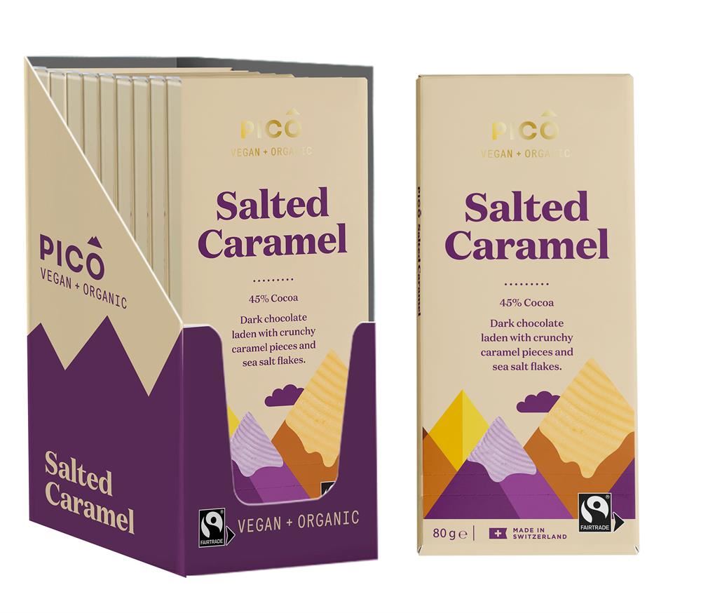 Pico Organic Salted Caramel Chocolate 80g