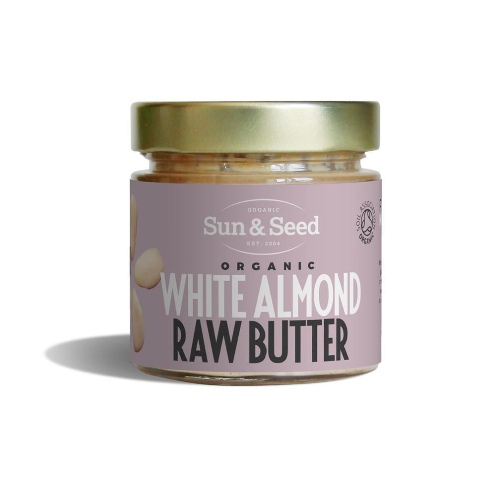 Sun and Seed Organic White Almond Butter 200g