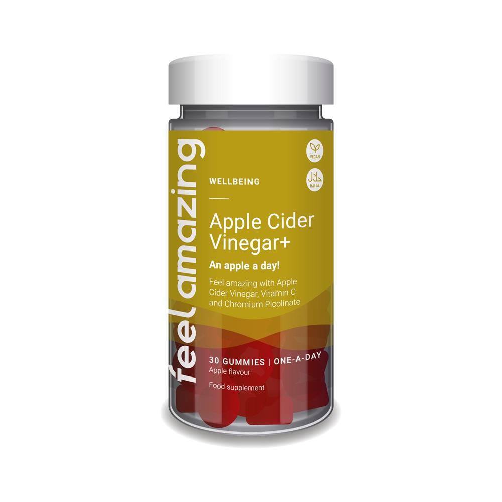 Feel Amazing Apple Cider Vinegar 30 Gummies