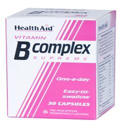 HealthAid Vitamin B Complex Supreme 30 Capsules