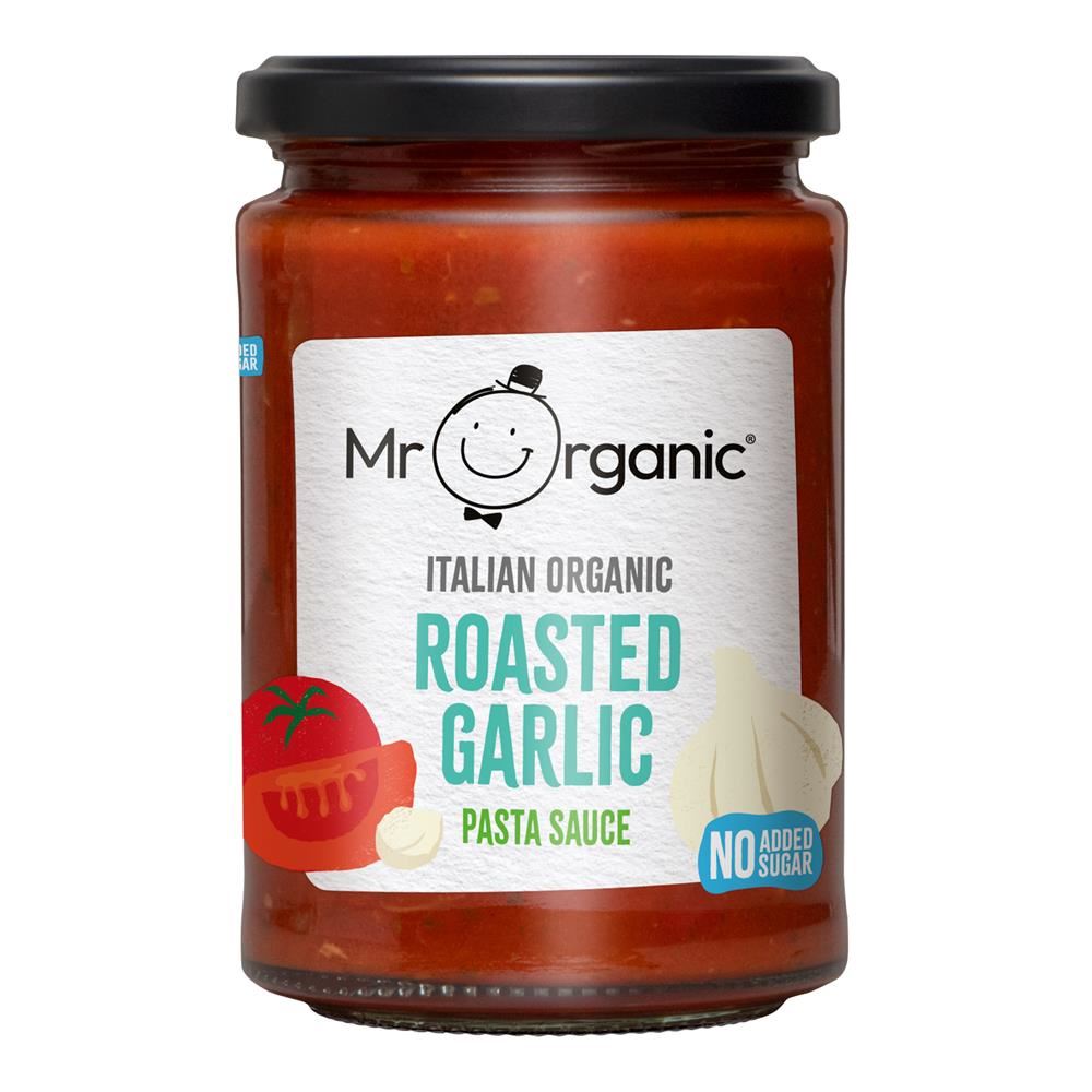 Mr Organic Authentic Italian Roasted Garlic Pasta Sauce 350g
