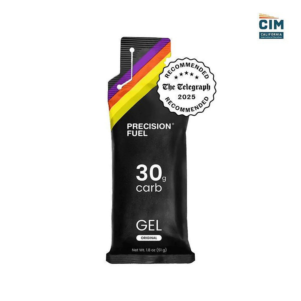 Precision Fuel PF30 Energy Gels - Mild, Neutral Flavour, 30g Carb - 15 Gels