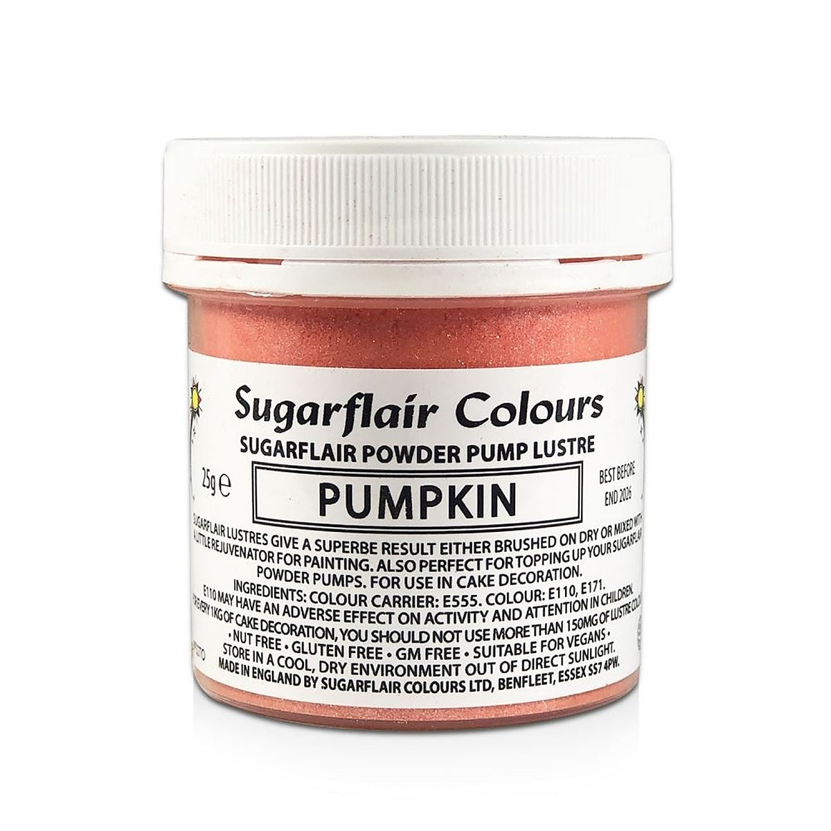 Sugarflair Powder Pump Lustre Refill 25g - All Colours - image 9