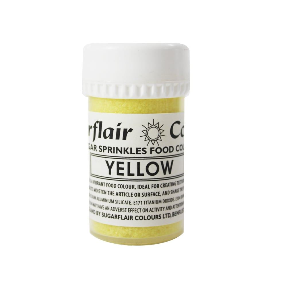 Sugarflair Edible Sugar Sprinkles - 20g All Shades